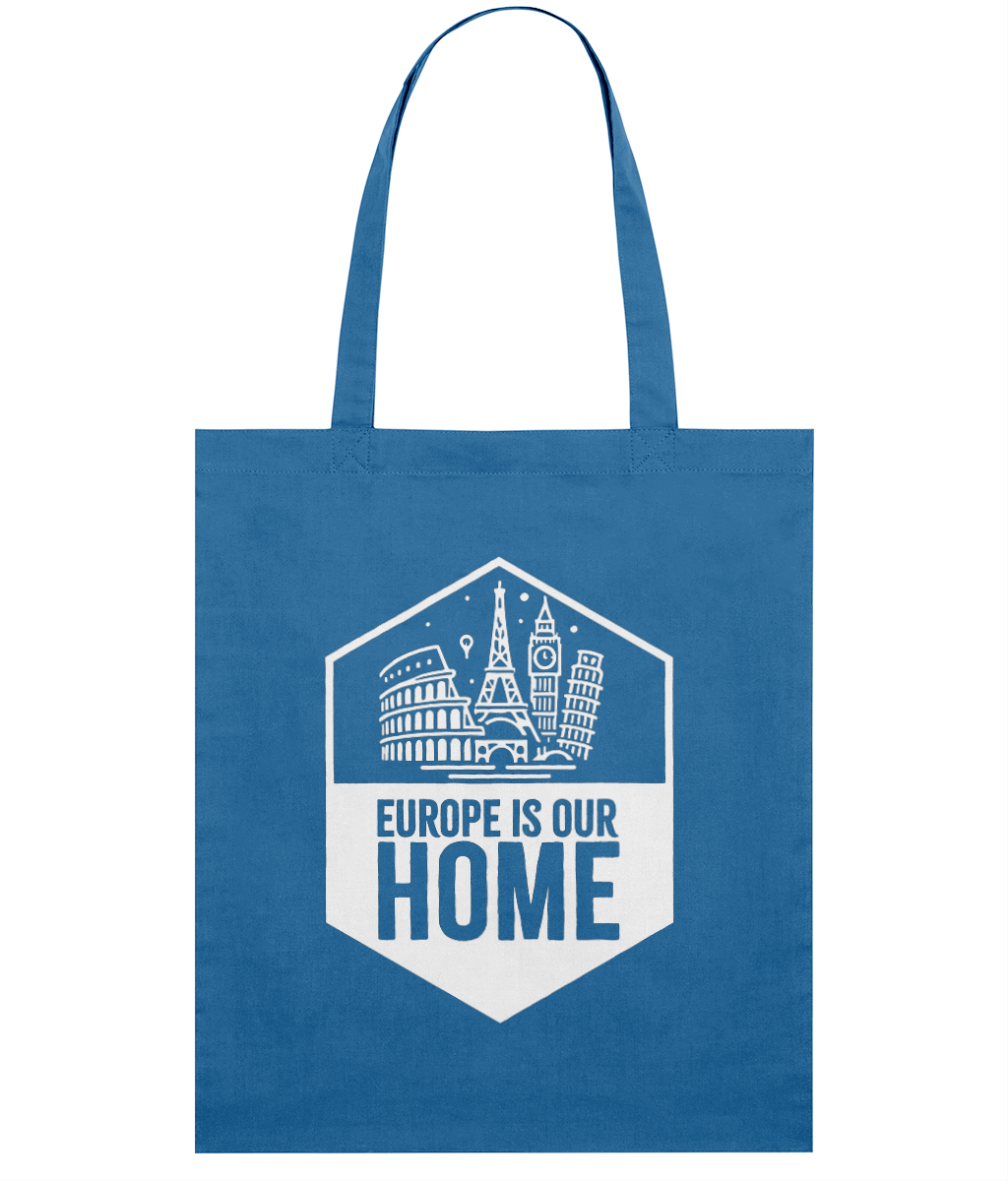 Tote Bag - Europe is Our Home - Blue