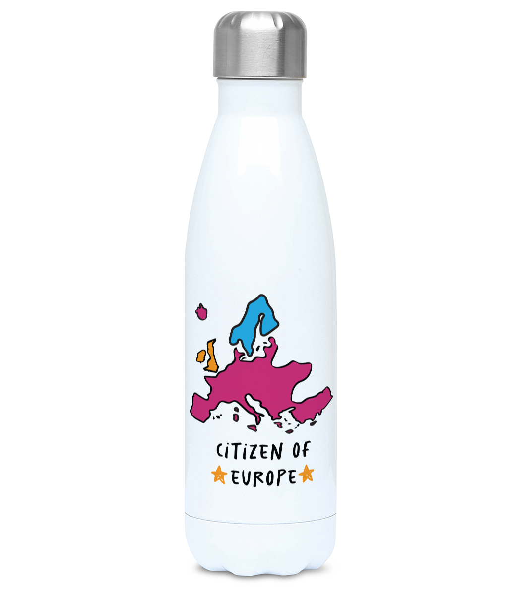 Water Bottle - Citizen of Europe - Multicoloured