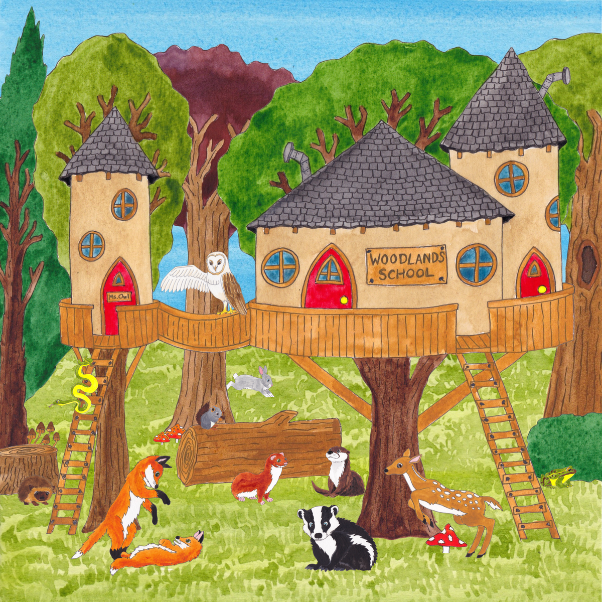 'Faraway Friends: Robyn Robin Flies to France' children's book