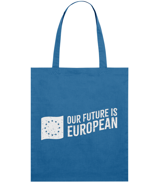 Tote Bag - Our Future is European - Blue