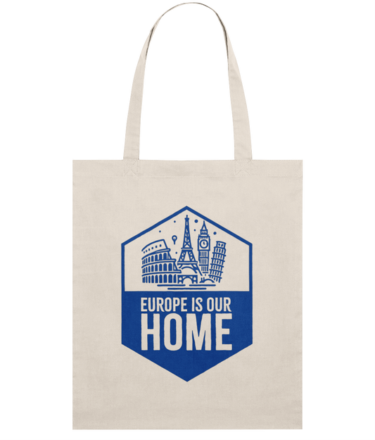 Tote Bag - Europe is Our Home - Cream