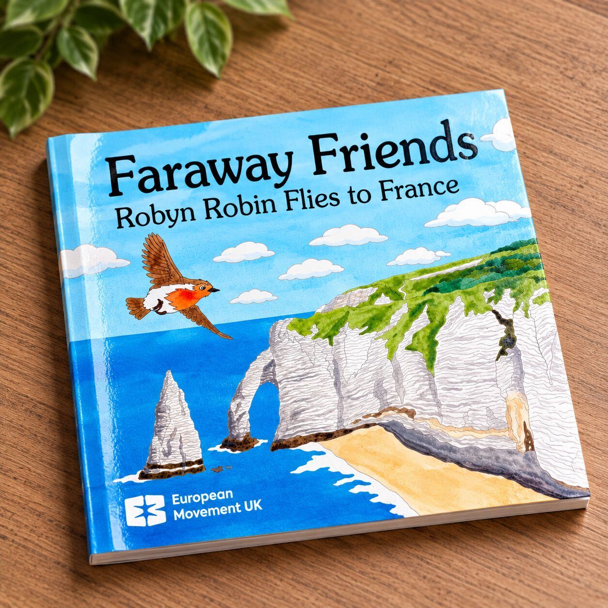 'Faraway Friends: Robyn Robin Flies to France' children's book (pre-order, signed by author)