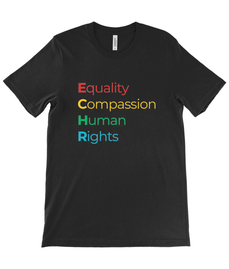 T-Shirt (Unisex) - ECHR Values
