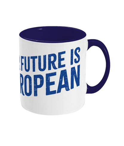 Mug - Our Future is European - Blue