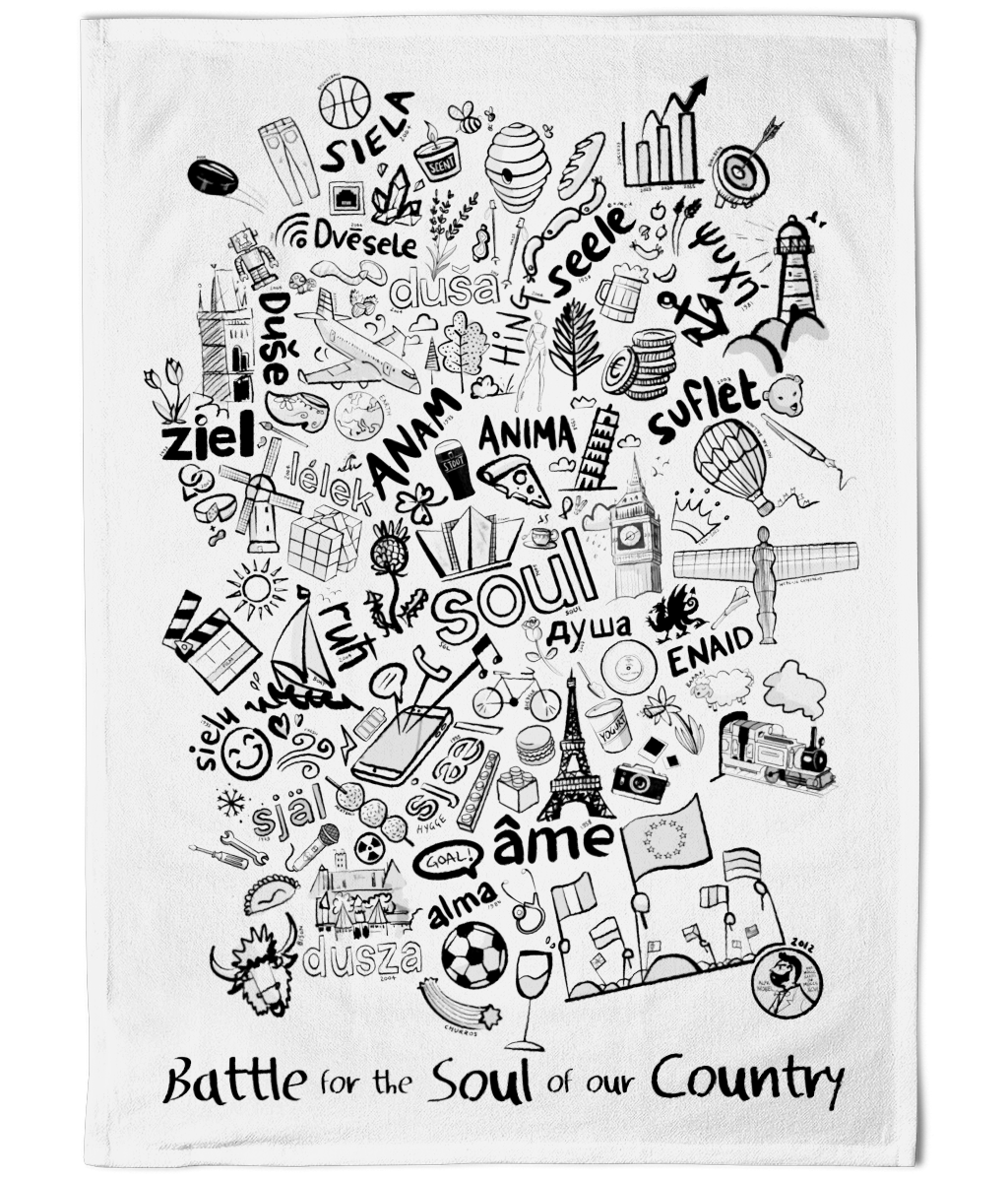 Tea Towel - Battle For Soul Of Our Country