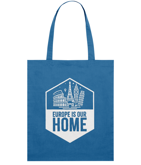 Tote Bag - Europe is Our Home - Blue